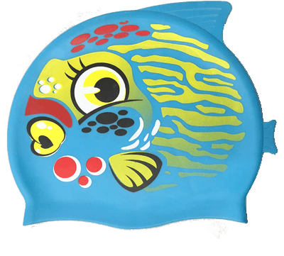 Animal Silicone Swim Caps