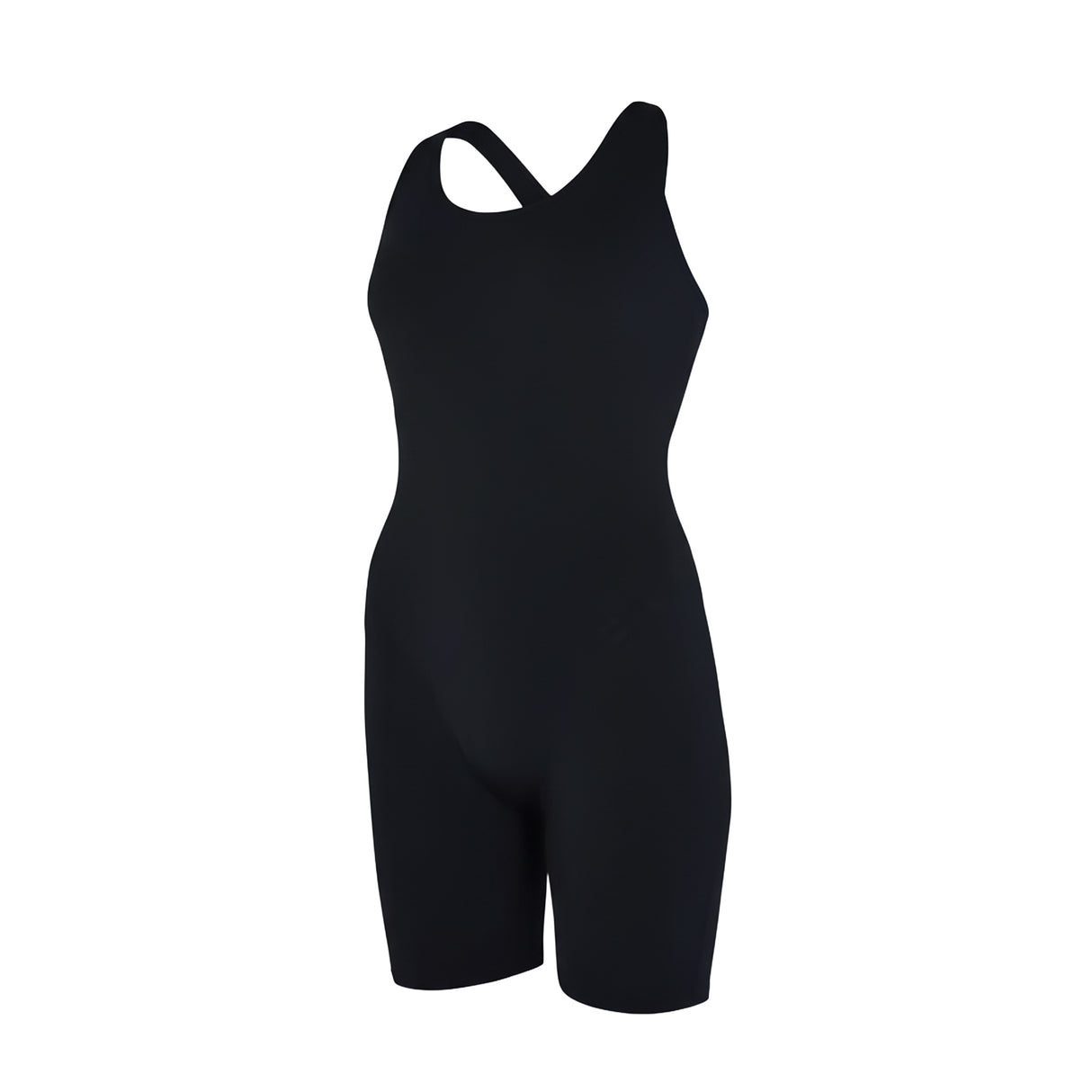 Women's Aqua Pro Back Legsuit Black - Aquavision