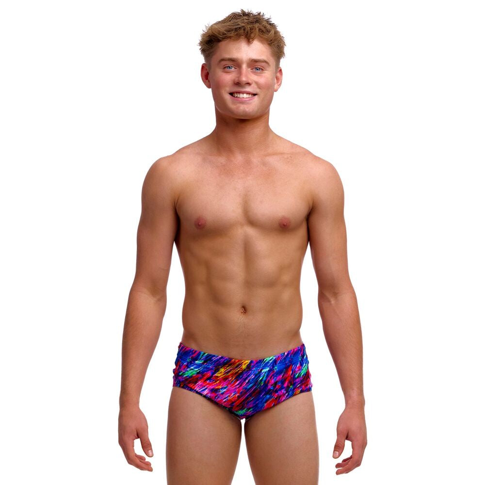 Boys Big Bang Sidewinder Swim Trunks - Funky Trunks