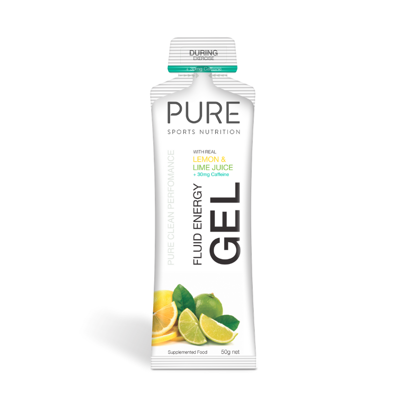 PURE Fluid Energy Gel Caffeine 50g