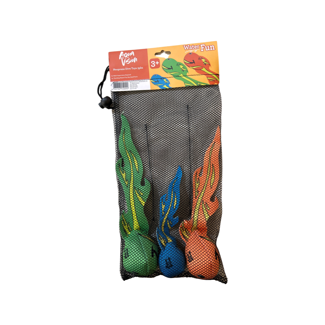 Dive Fish Tails 3pcs/Set