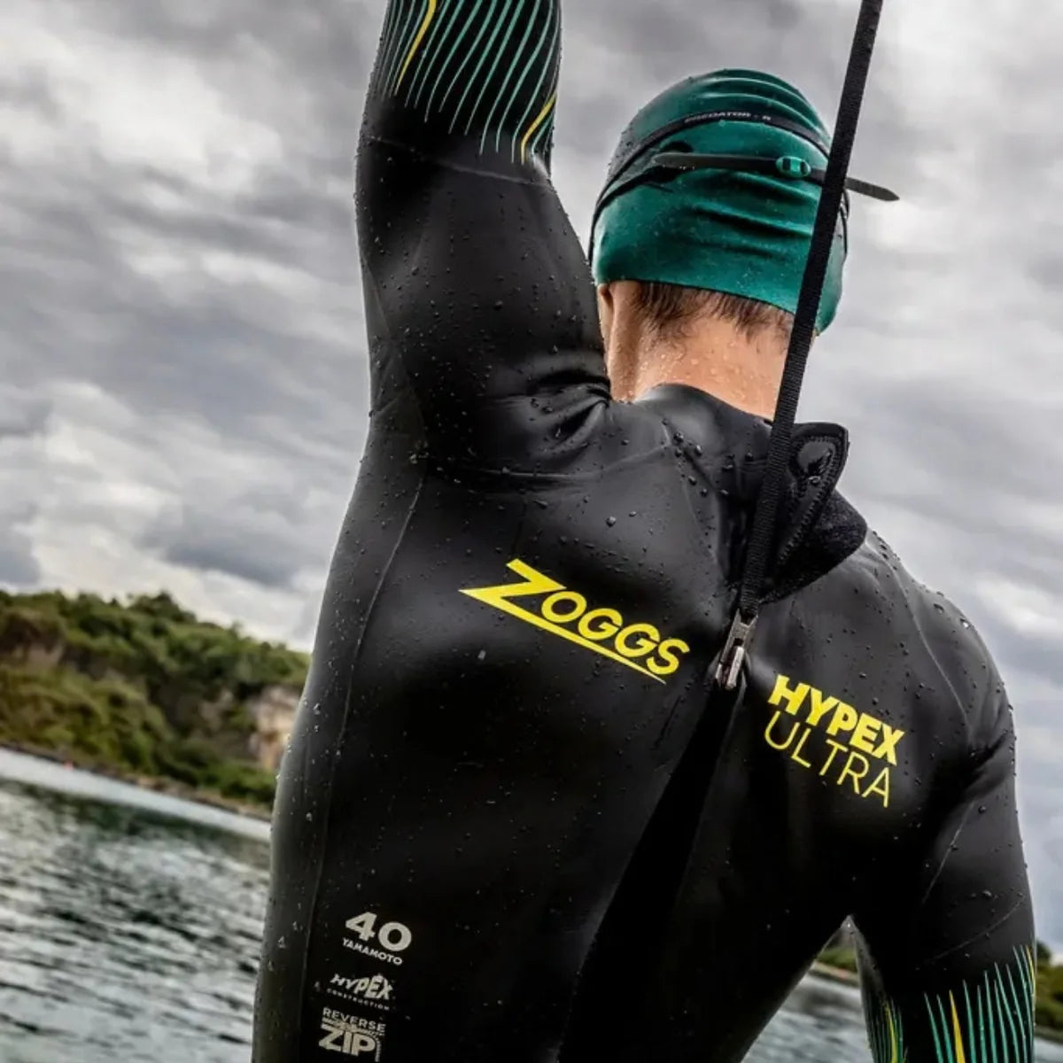 Zoggs Mens FS Triathlon Open Water Wetsuit - Hypex Ultra RZ