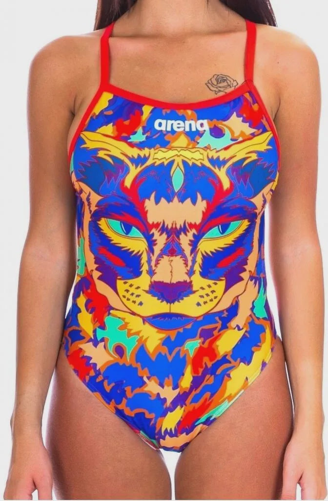 Women's Lightech High Phantasy Prints Swimsuit Arena
