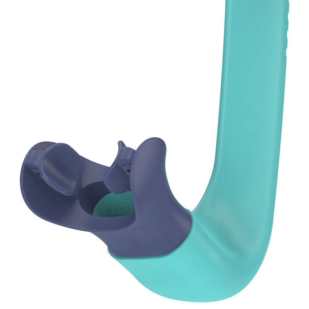 Bullet Centre Snorkel - Arctic Glass/Hapauna Blue Speedo