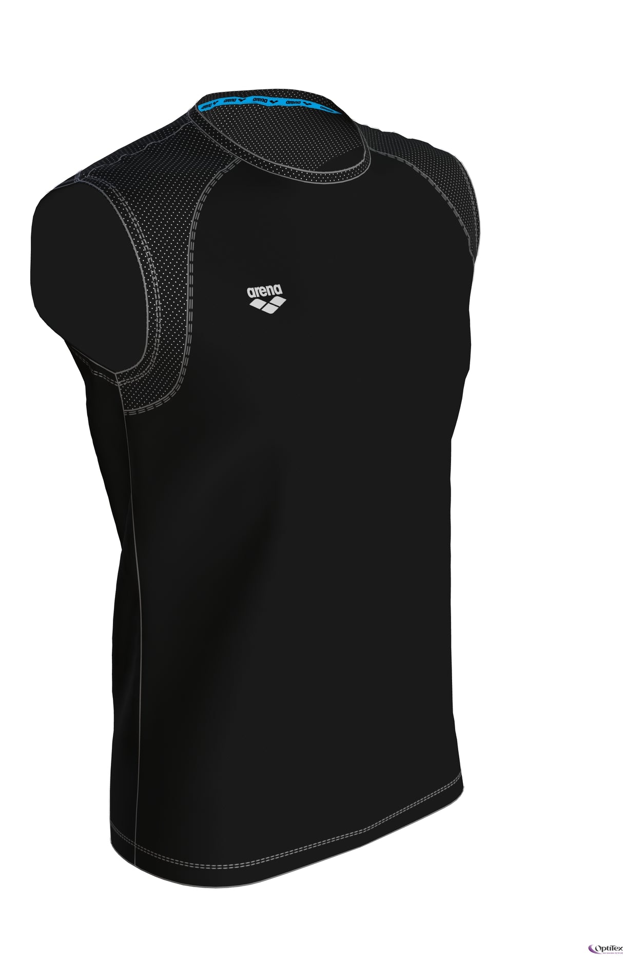 Arena Men Gym Sleeveless Tee Black