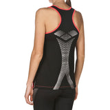 Arena Women Run Tank Top Fluo Red-Black