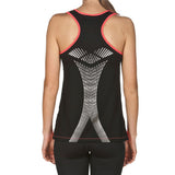 Arena Women Run Tank Top Fluo Red-Black