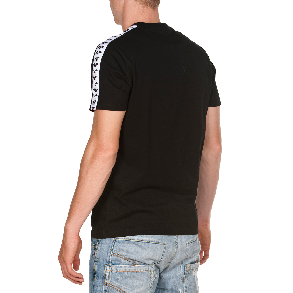 M T-SHIRT TEAM BLACK-WHITE-BLACK