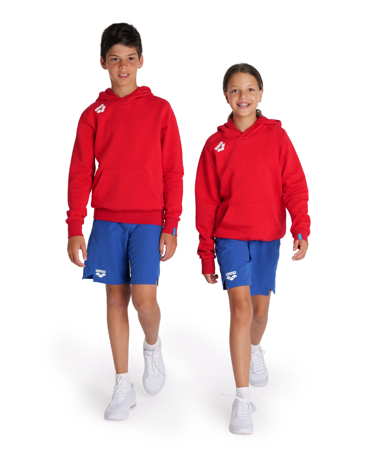 Arena Team Junior Hooded Panel Sweatshirt