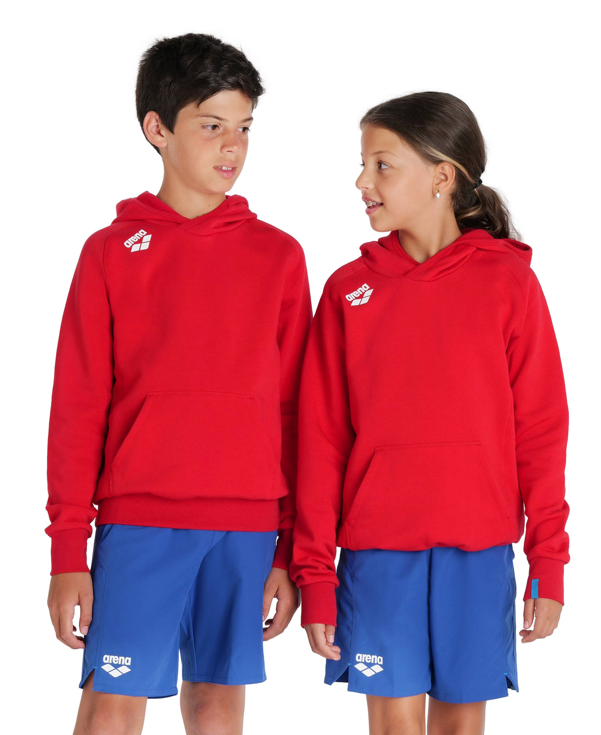 Arena Team Junior Hooded Panel Sweatshirt