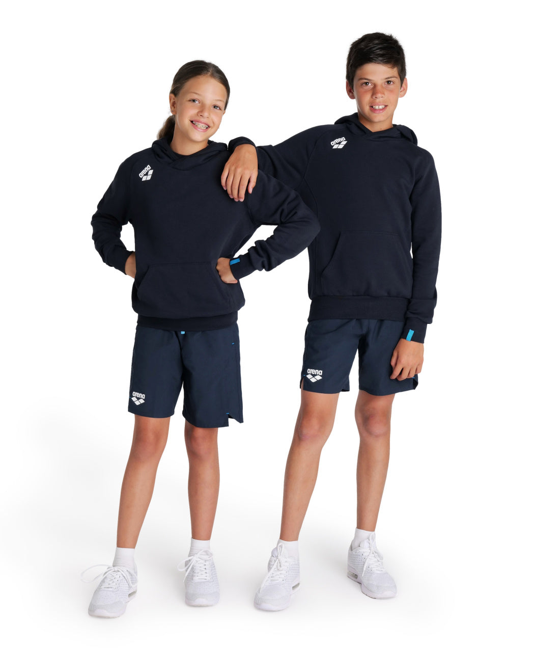 Arena Team Junior Hooded Panel Sweatshirt