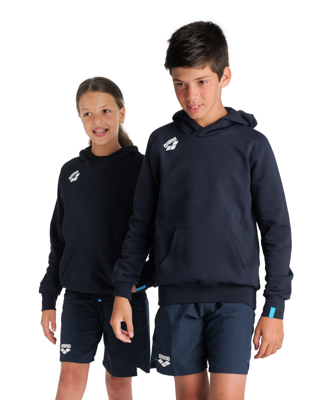 Arena Team Junior Hooded Panel Sweatshirt