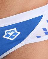 Arena Performance Men's Icons Solid Swim Briefs - Royal-White
