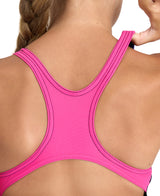 Arena Girl's Shading Swimsuit Swim Pro -Black/Freak Rose