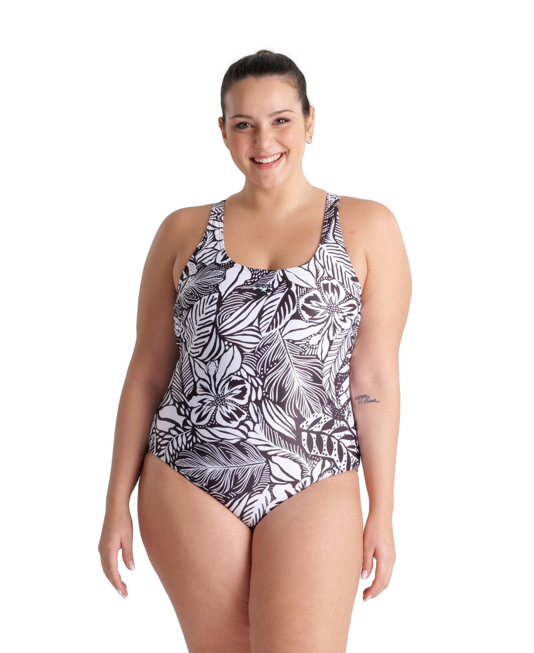 Women's Swimsuit Swim Pro Back Allover Plus