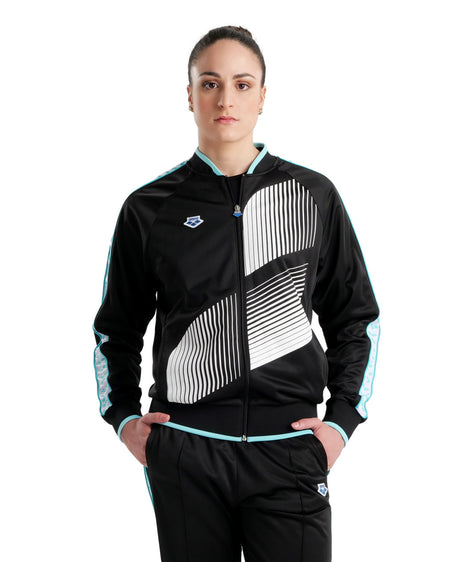 Arena Unisex Diamonds Relax IV Team Jacket Logo