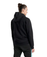 Arena Diamonds Hooded Sweatshirt - Black-White-Blue Diamond