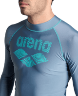 Men's Rash Vest L/Sleeve Graphic Arena