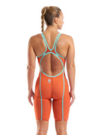Women's Powerskin Carbon Glide O/Bk LE Sunset Coral Arena