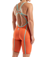 Women's Powerskin Carbon Glide O/Bk LE Sunset Coral Arena