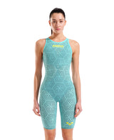 Women's Powerskin Carbon Air2 LE Openback Racesuit - Water Maze Arena
