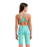 Girls Powerskin ST NEXT LE O/Back Racesuit - Fireflow Seaglass Arena