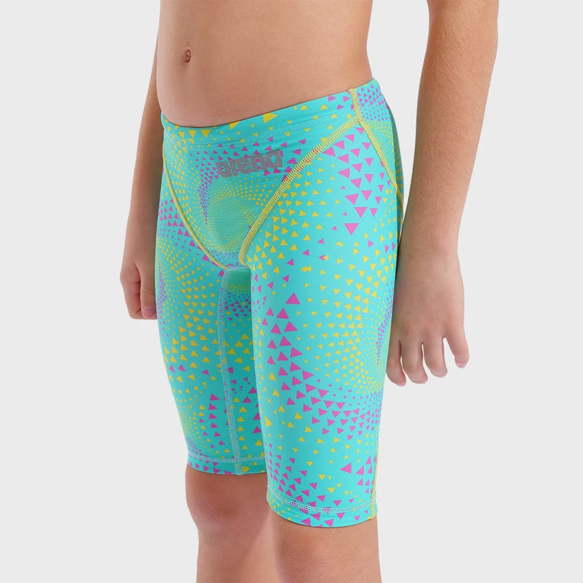 Boys Powerskin ST NEXT LE Racing Jammer - Fireflow Seaglass Arena