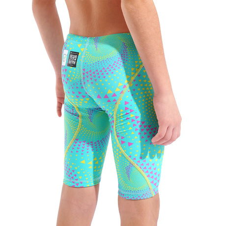 Boys Powerskin ST NEXT LE Racing Jammer - Fireflow Seaglass Arena