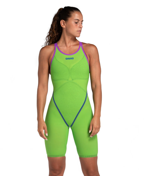 Women's Powerskin Primo SL Openback Racesuit Emerald Boa Arena