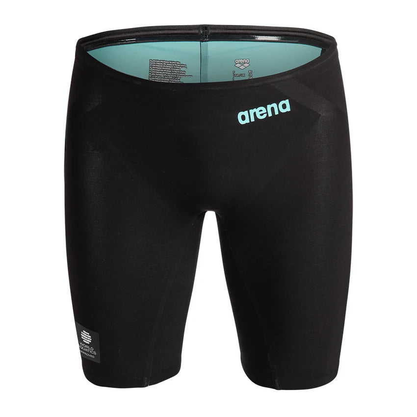 Men's Powerskin Carbon AIR3 Racing Jammer Black-Teal - Arena