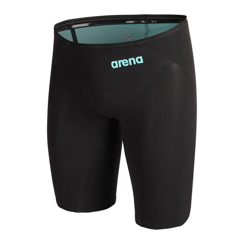 Men's Powerskin Carbon AIR3 Racing Jammer Black-Teal - Arena