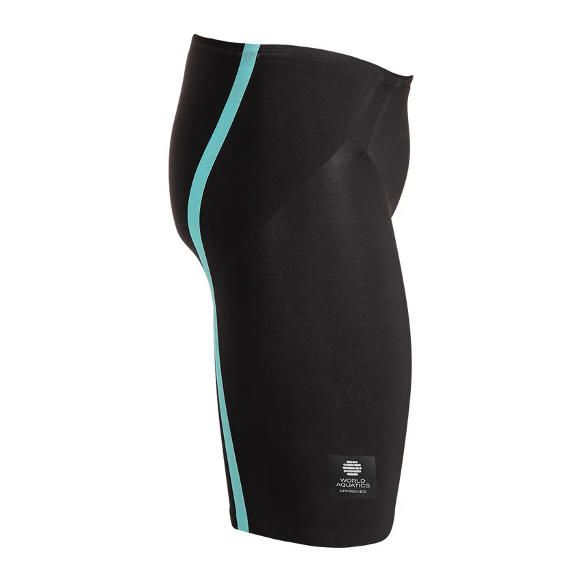 Men's Powerskin Carbon AIR3 Racing Jammer Black-Teal - Arena