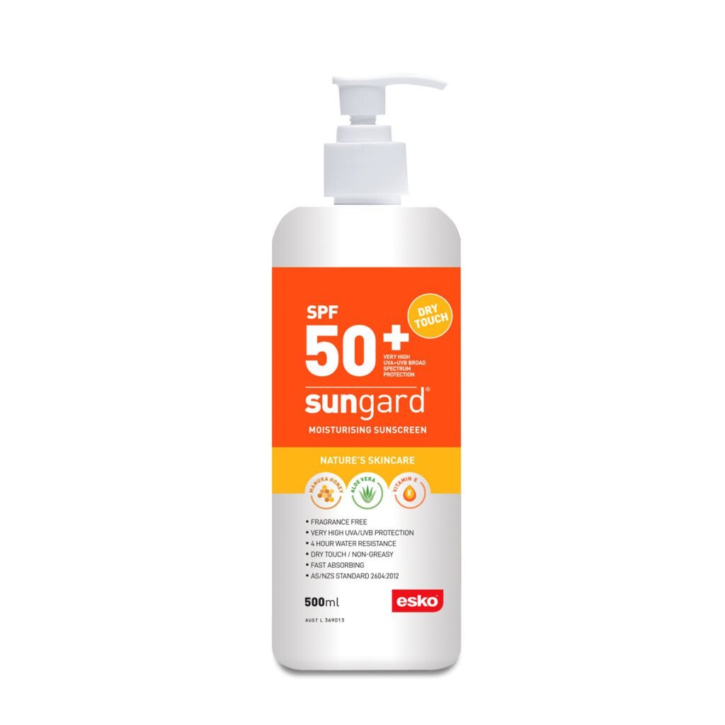 Esko SunGard SPF50+ Sunscreen 500ml Pump Bottle