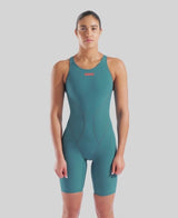 Women's Powerskin Impulso O/Back LE Racesuit - Biscay Bay/Cherry Arena