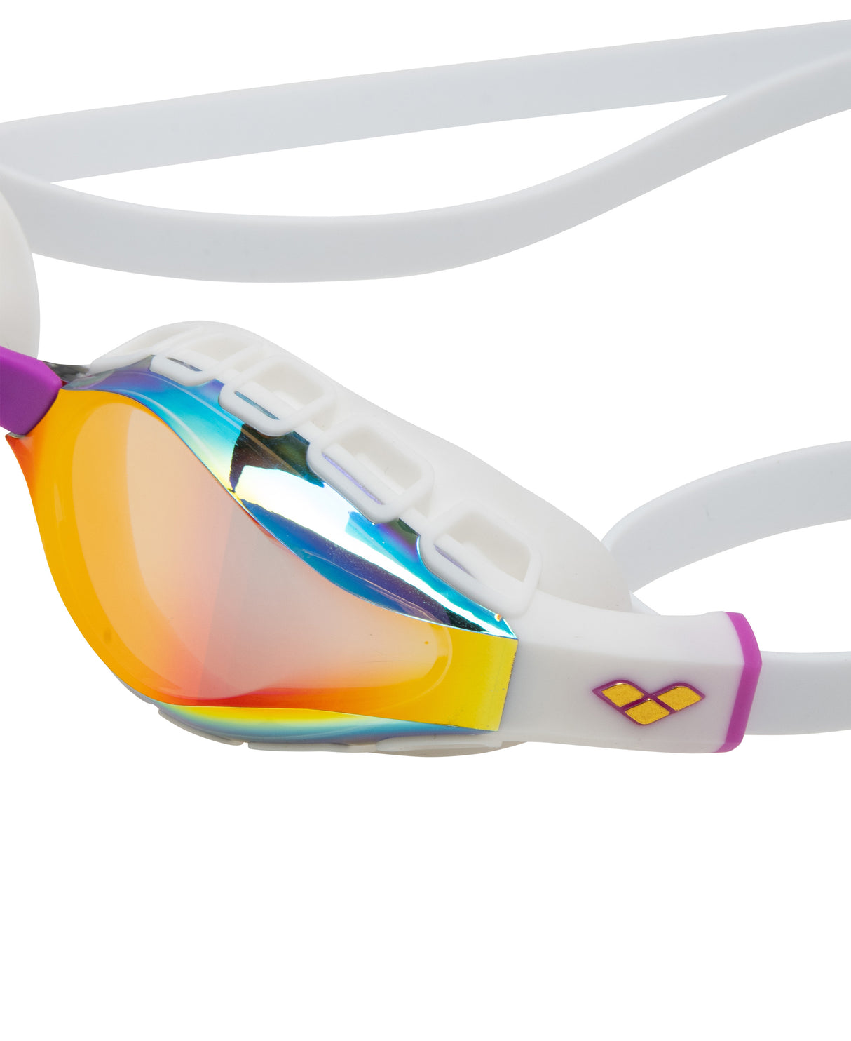 Air Sonic MIrror Racing Goggle Gold-White (Indoors) Arena