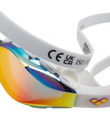 Air Sonic MIrror Racing Goggle Gold-White (Indoors) Arena