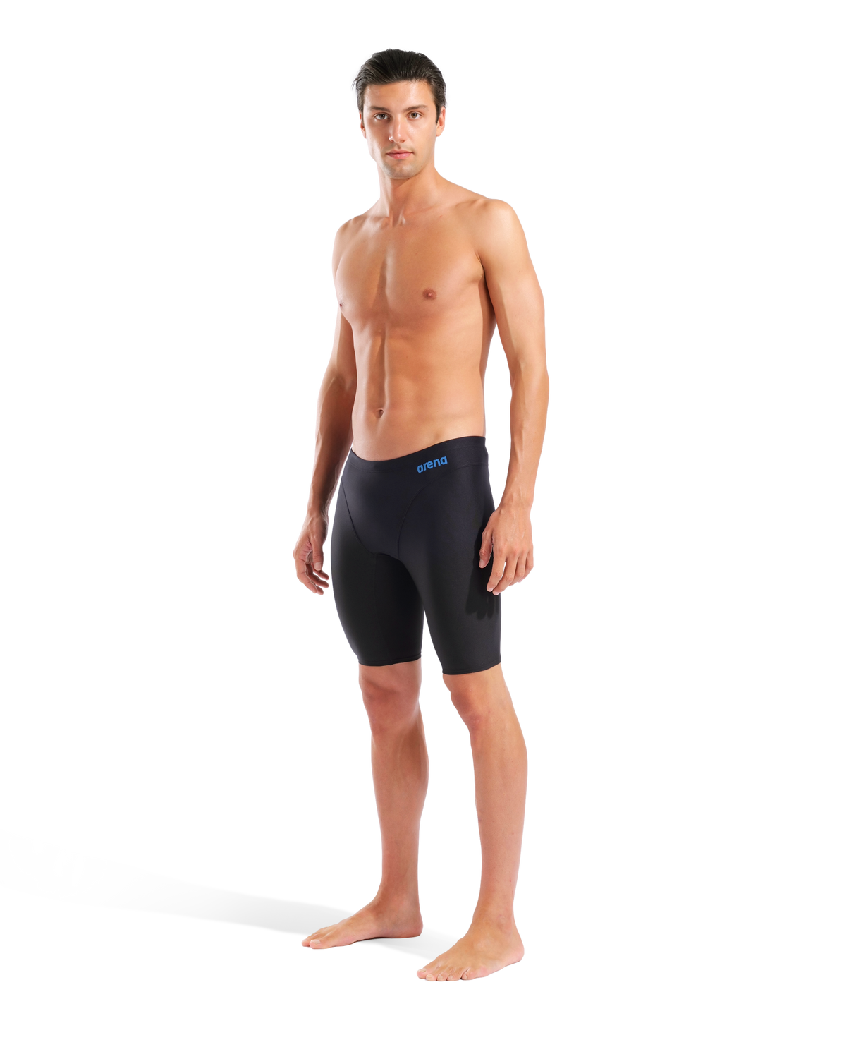 Men's Arena Hyperflow Solid Swim Jammers - Blue Cosmo