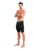 Men's Powerskin Veloce Racing Jammer - Black-Teal Arena