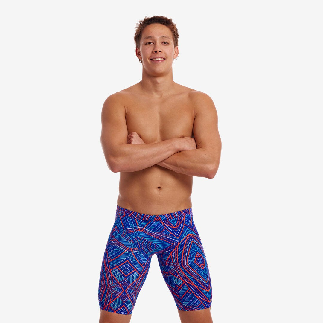 Mens Frequency Swim Training Jammers - Funky Trunks