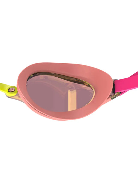 Speedo Fastskin Speedsocket 2 Goggles - Gold Mirror/Neon Melon/Vermillion