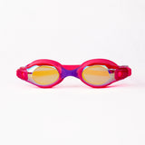 Stripey Junior Goggle Mirror Pink-Purple