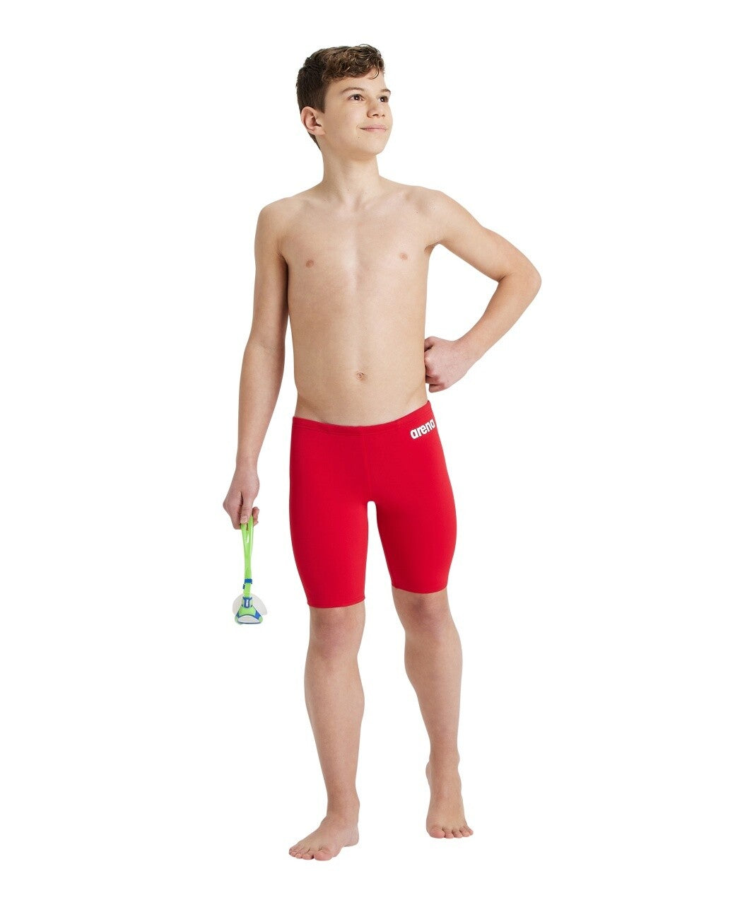 Boy's Team Swim Jammer Solid