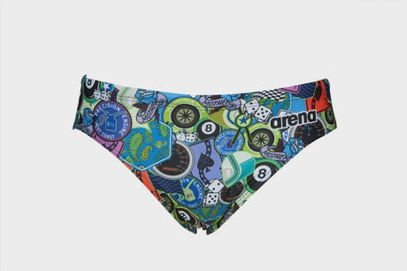 Boy's Brief Phantasy Prints Moto Patches - Arena