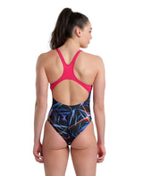 Women's Swimsuit Swim Pro Back  Allover