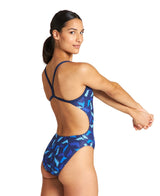Women's Swimsuit Lightning Colors Challenge Back 1 Piece