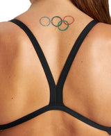 Womens Earth Texture Challenge Back 1 Piece