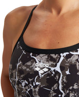 Womens Earth Texture Challenge Back 1 Piece