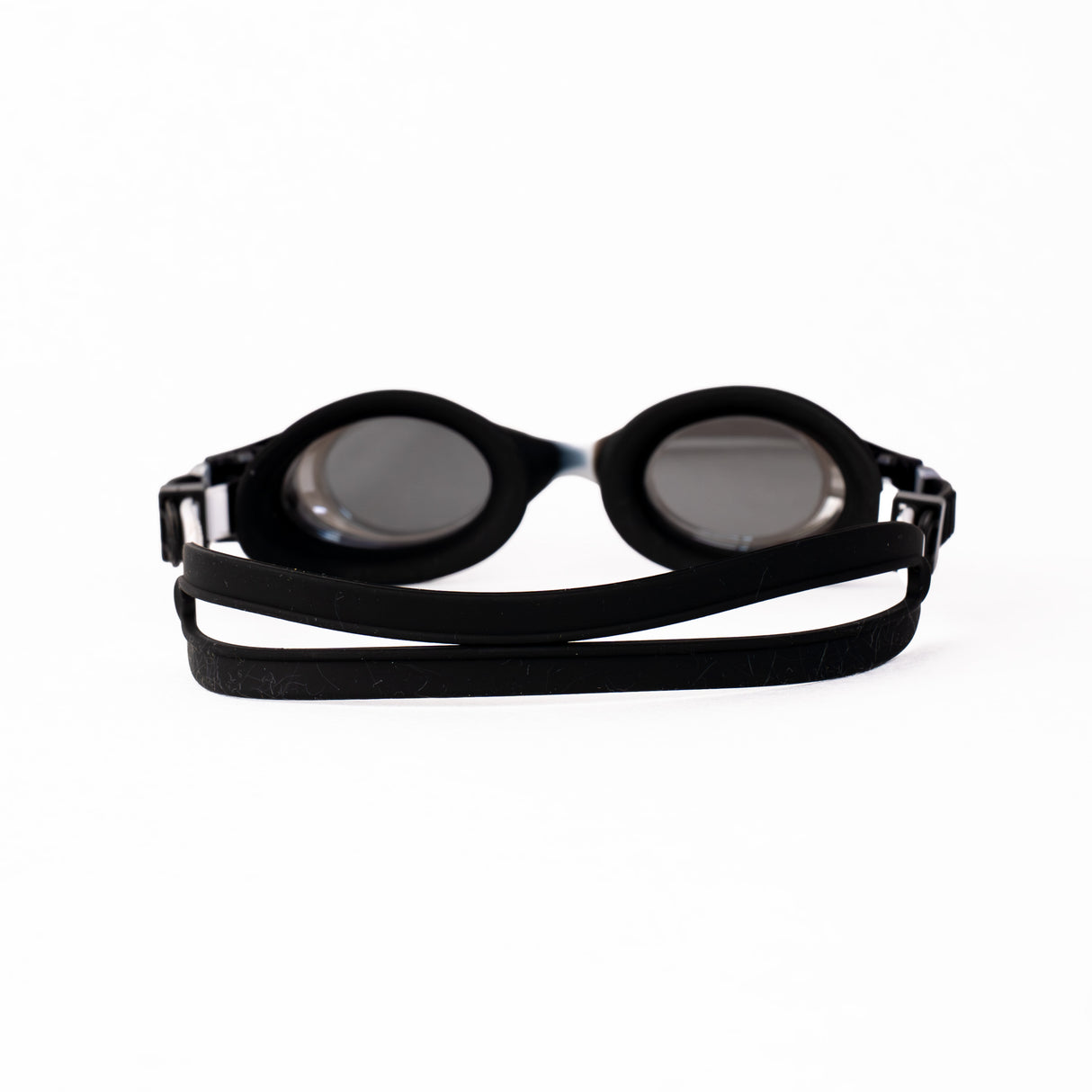 Stripey Junior Goggle Mirror Black-White