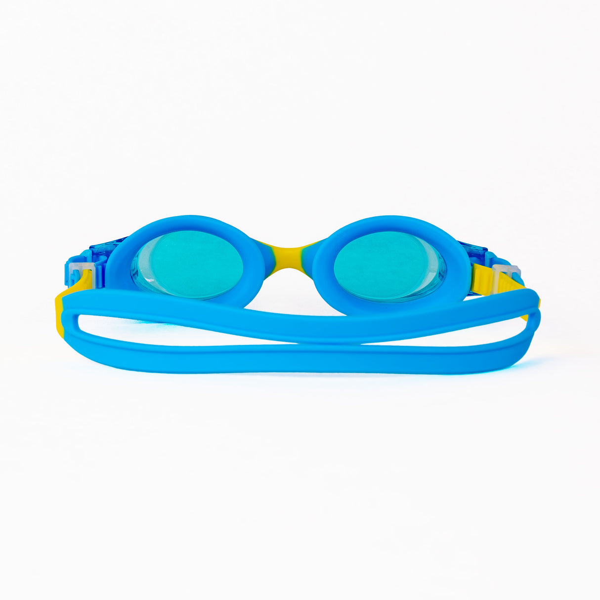 Stripey Junior Goggle Blue-Yellow