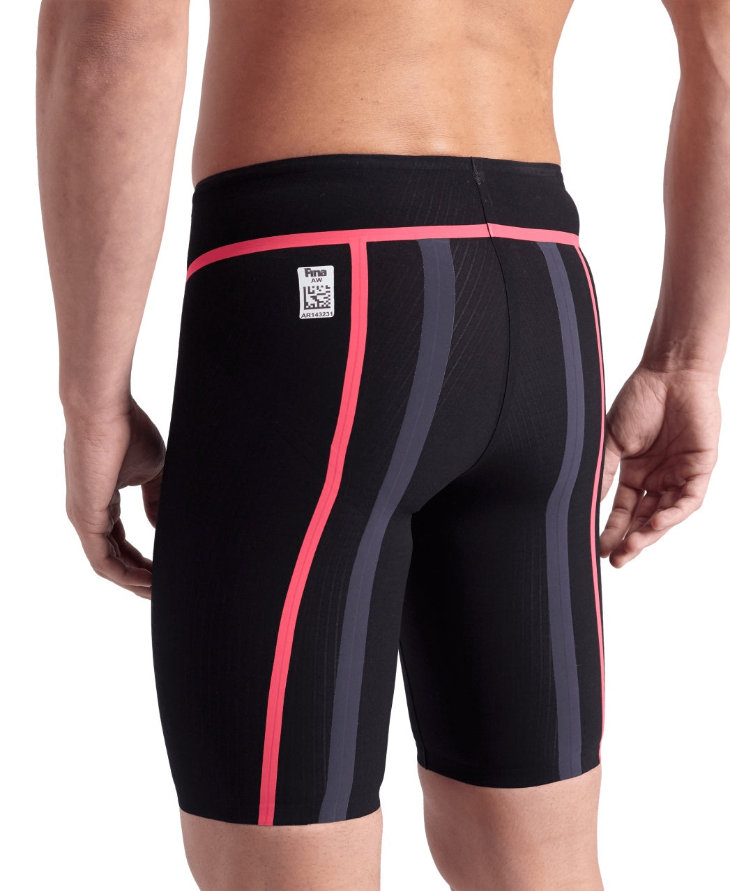 Men's Powerskin Carbon Core FX LE Racing Jammer - Black/Fluo Yellow Arena